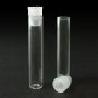 8 x 40, 1mL Clear Glass Shell Vials with 8mm Conical Starburst Lined Plugs