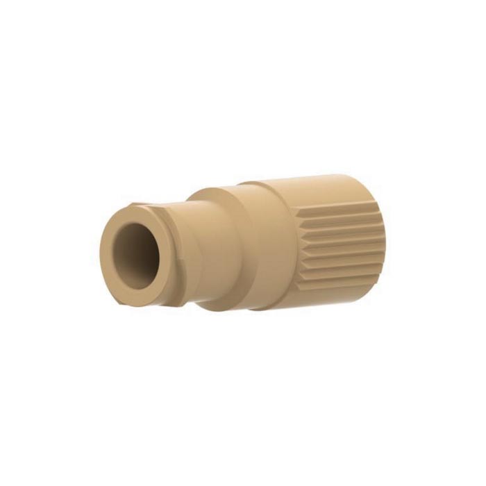 PEEK® Quick Connect Luer Adapter Female Luer to 1032 Female, Natural