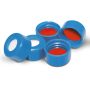 9mm BlueTwist Cap with Bonded Silicone/PTFE Liner, GC/MS Certified