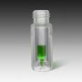 9mm, 12 x 32, Polypropylene Wide Mouth Twist MicroVial with 100µL Volume Glass Insert