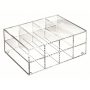 Horizontal Storage Rack for Up To Eight 80-well Microtube Racks