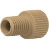 59335X PEEK® Short Flangeless Male Nut for 1/8" OD Tubing