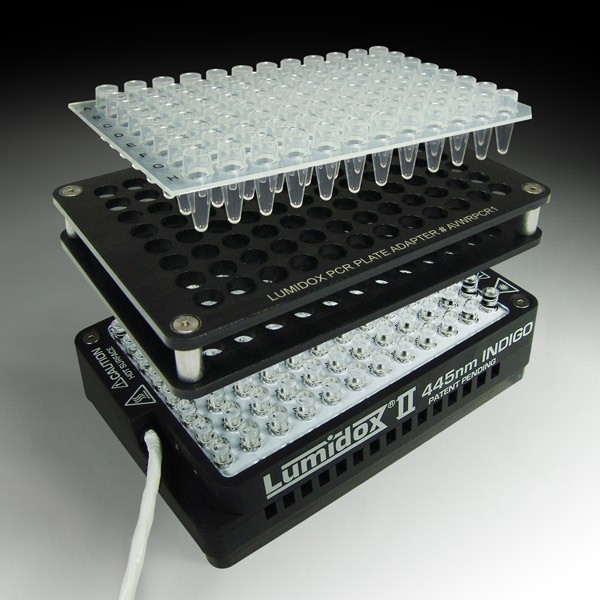 Pcr Plate Adapter For Lumidox®ii Led Arrays (avwrpcr1) - Analytical 