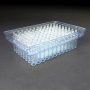 0.7mL Clear Glass Tapered, Round-Bottom Inserts in Vial Loader
