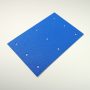 Blue Fluorosilicone Top Mat for 96 Well Photoredox Block, for 8 x 30 Vials